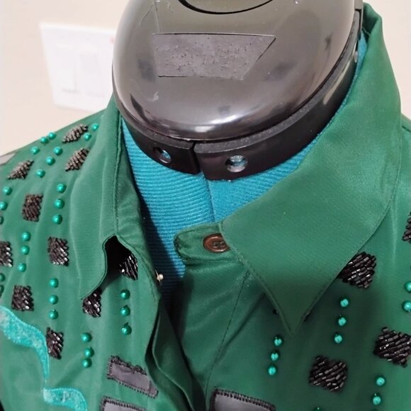 Woman's Diani Western Style Shirt Size 6 - Picture 5 of 7